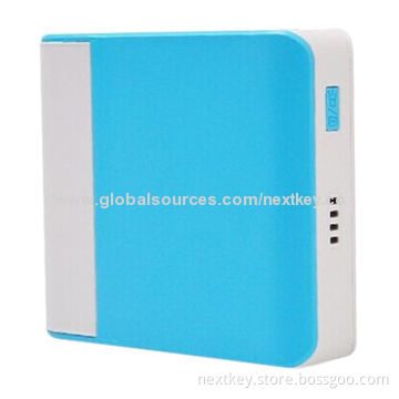 wireless Power Bank for iPhone, Output 5V/2.1A, 6,000mAh Rechargeable Lithium Polymer